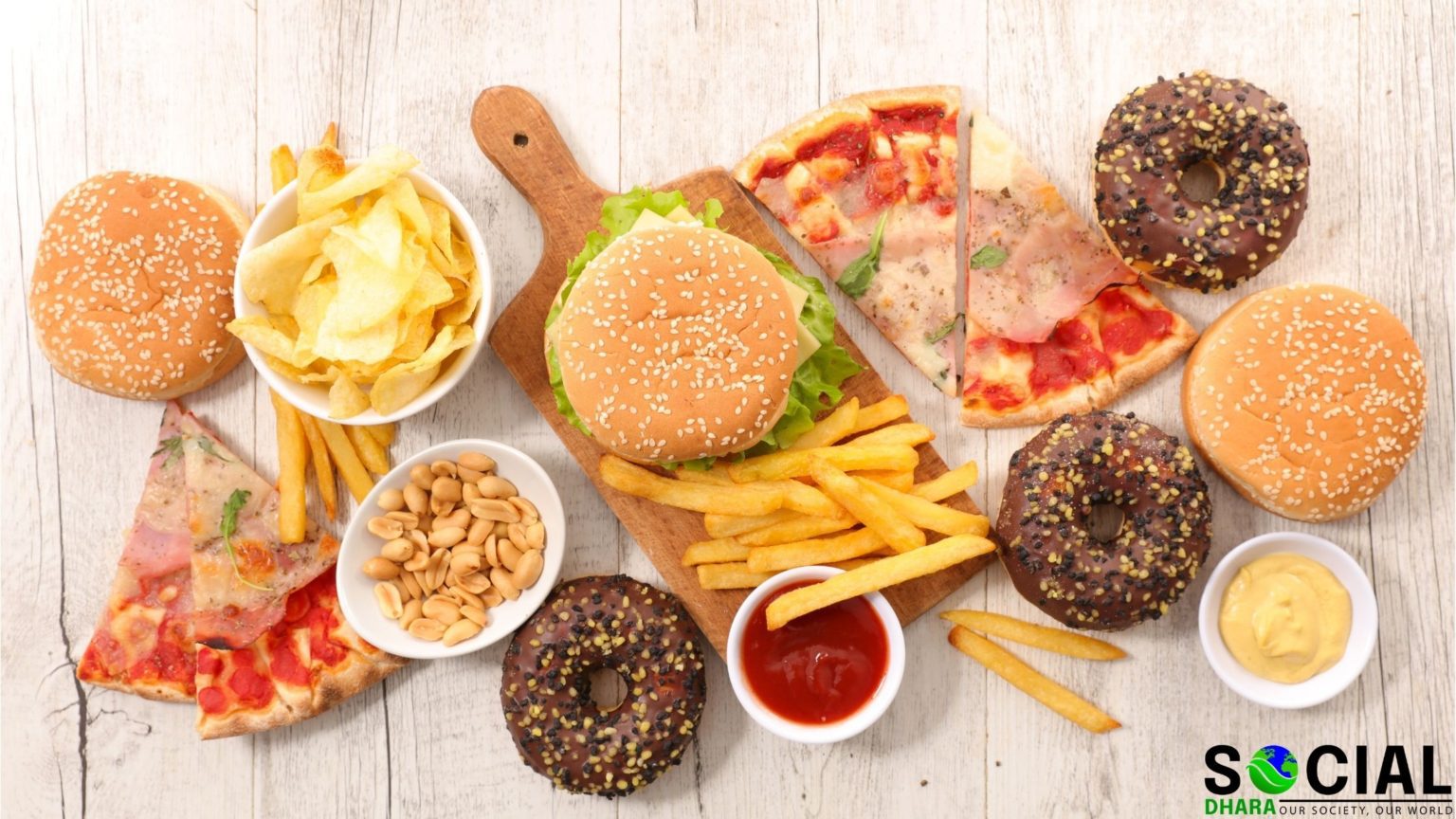 Junk Food Vs Healthy Food Good and Bad SocialDhara