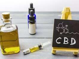 Various cannabis CBD oil products