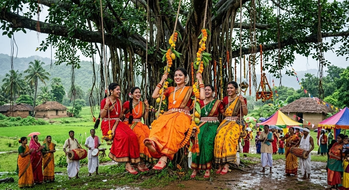 Raja Parba in Odisha Raja Parba in Odisha