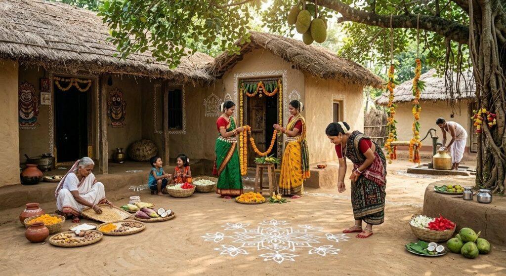 Raja Parba in Odisha