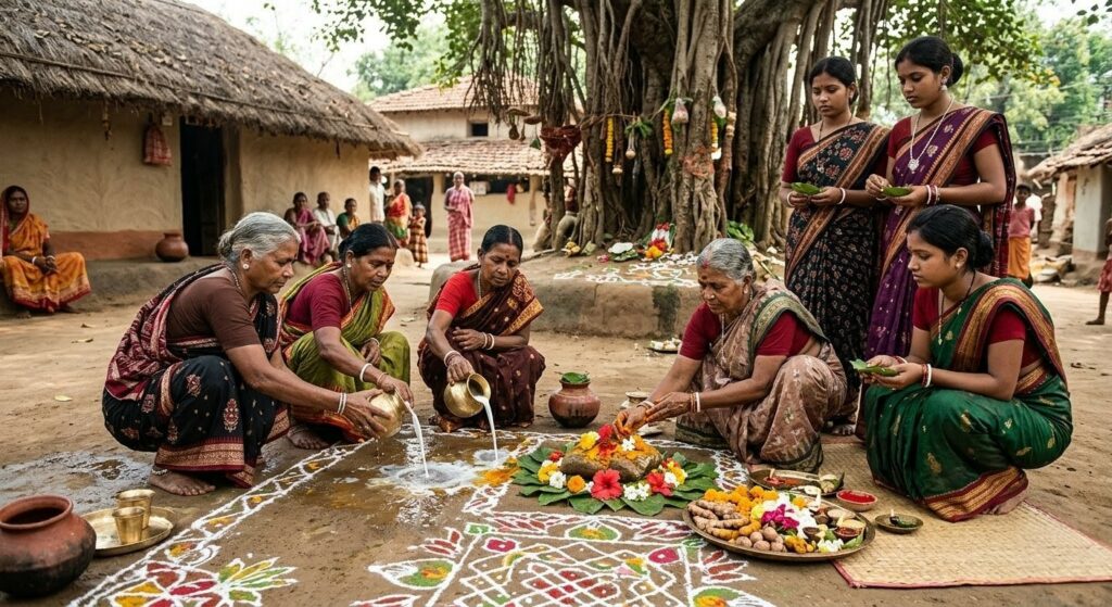 Rituals of Raja Parba in Odisha