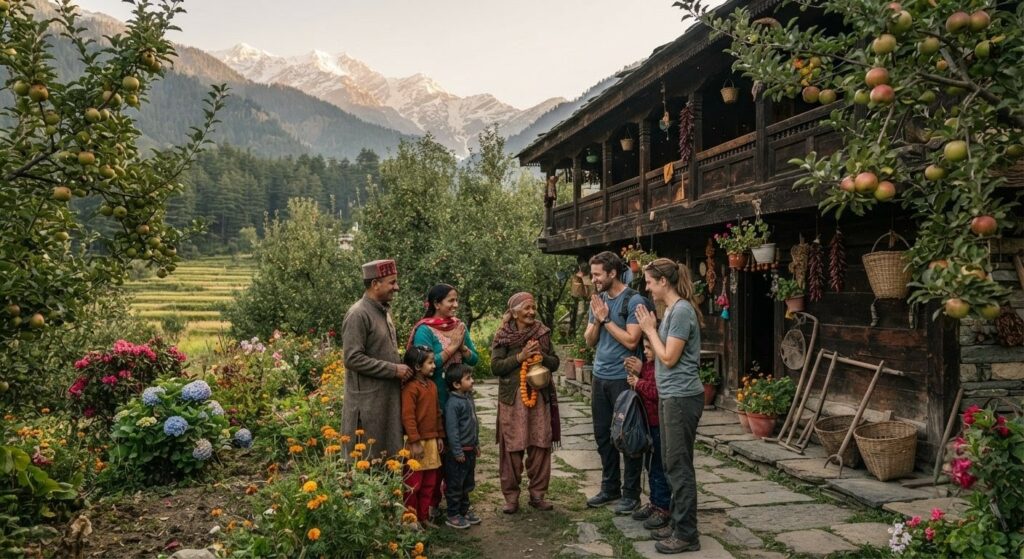 Traditional homestay in Tirthan Valley