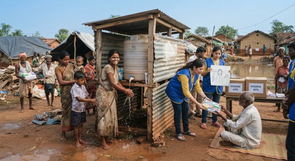 Hygiene intervention & Handwashing in Odisha