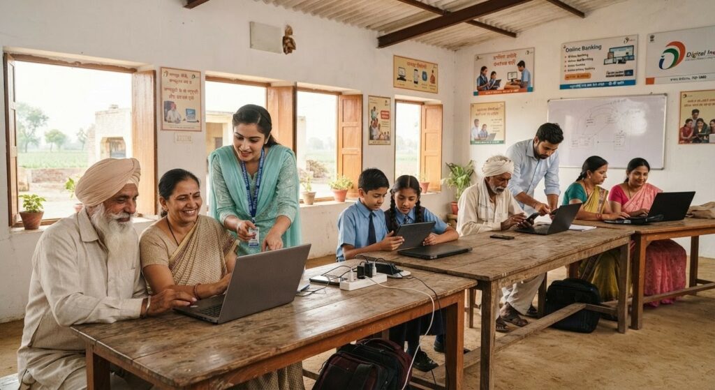 Digital literacy in rural India