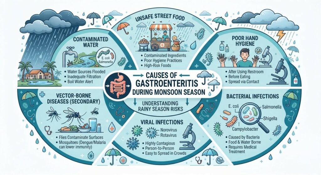 Gastroenteritis in Monsoon