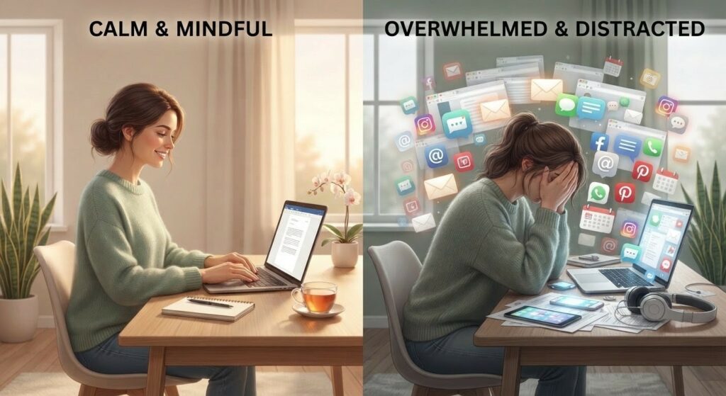 Digital burnout