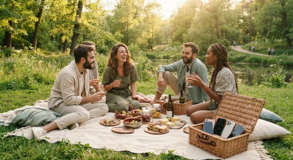Socialize to reduce digital burnout