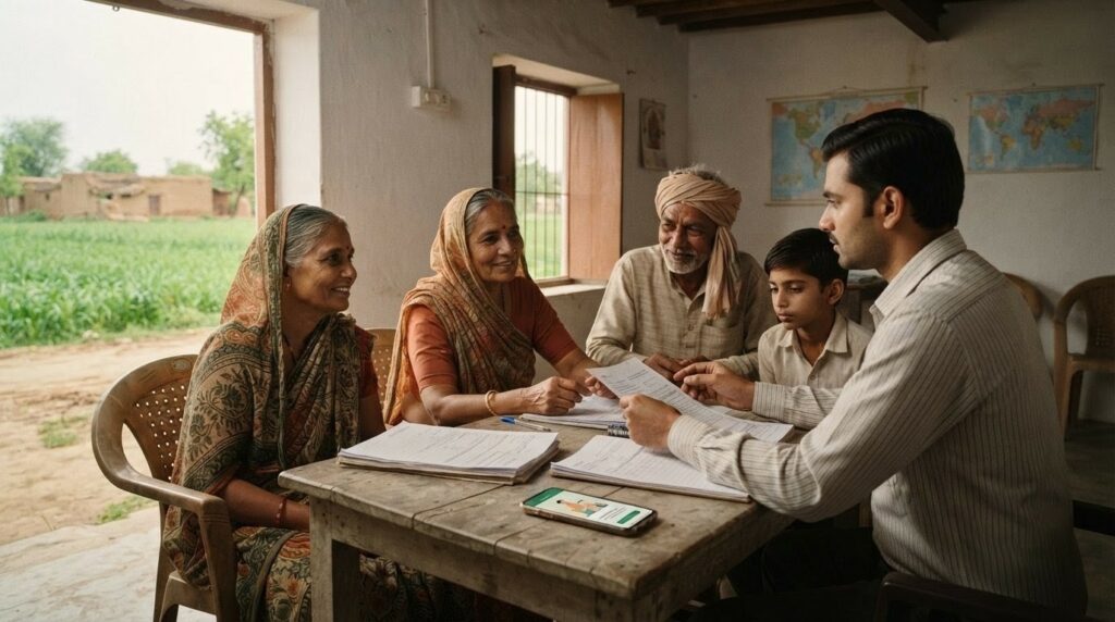 Banks, agricultural credit in India, rural banking in India