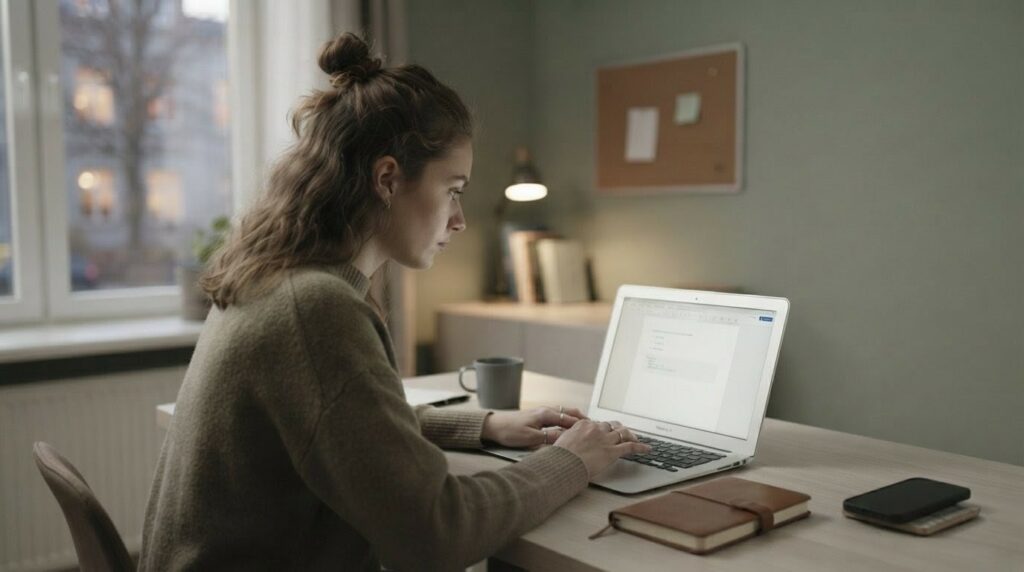 Breaking large tasks into smaller steps to stop procrastination
