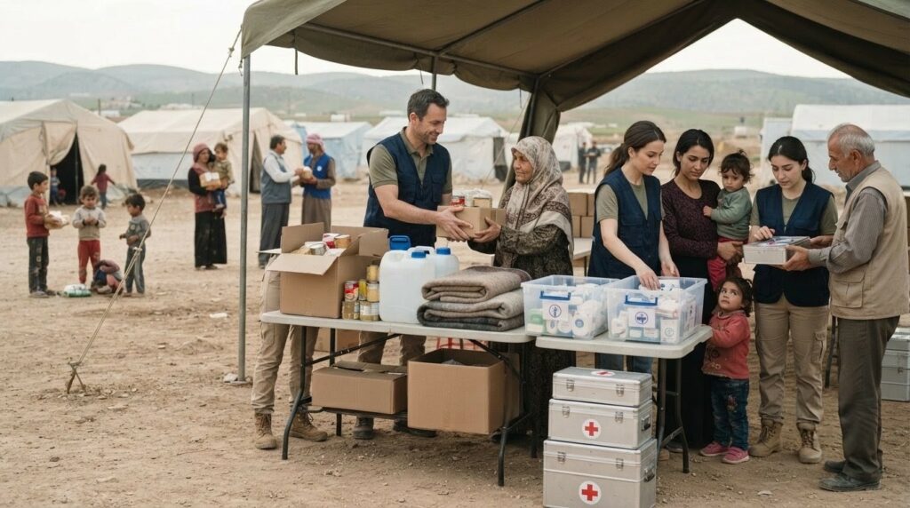 World Humanitarian Day 2026, International Humanitarian Law, & Workers.