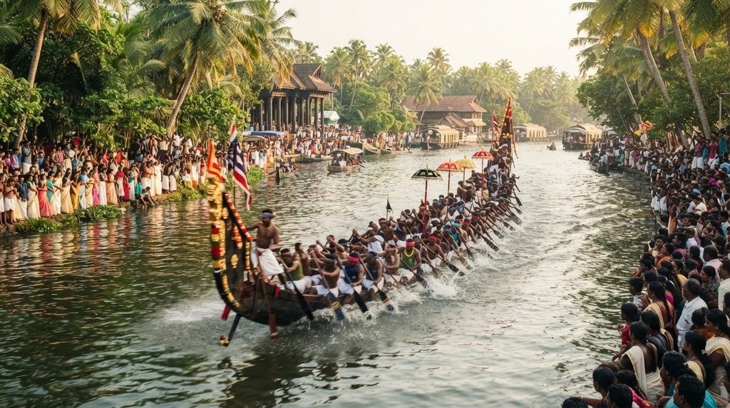 Onam festival of Kerala. 