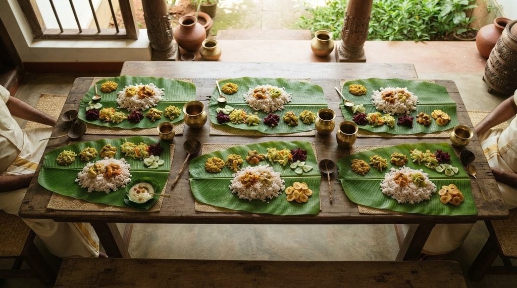 Onam festival of Kerala. 